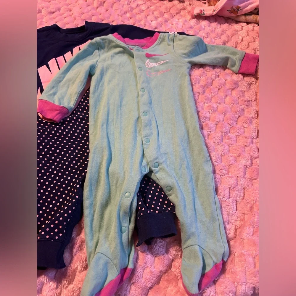 Bundle 2 Nike Gently Loved Jumpsuits Infant size 6 months